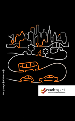 NaviExpert - Ekran startowy