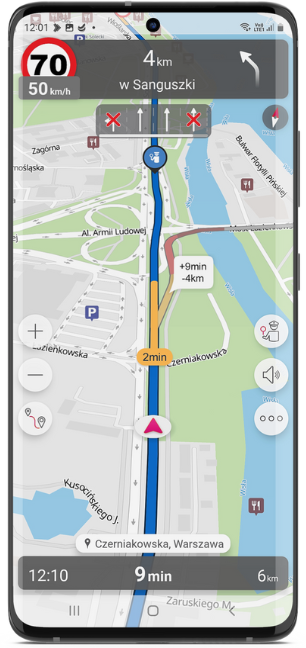 aplikacja nawigacja T-mobile