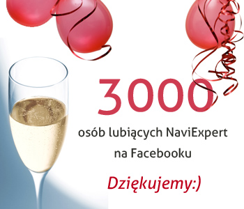 3000 osób lubiących NaviExpert na Facebooku