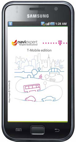 Wersja brandowana NaviExpert dla T-Mobile