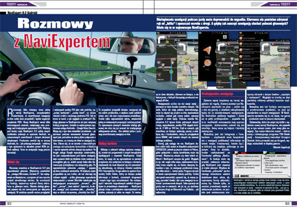 Recenzja NaviExpert 6.2 w magazynie Mobility