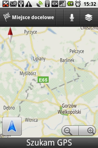 s3 - brak na Google Navigation