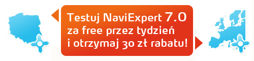 Testuj NaviExpert 7.0 za darmo przez tydzień