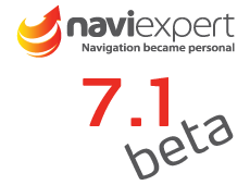 NaviExpert 7.1 Beta