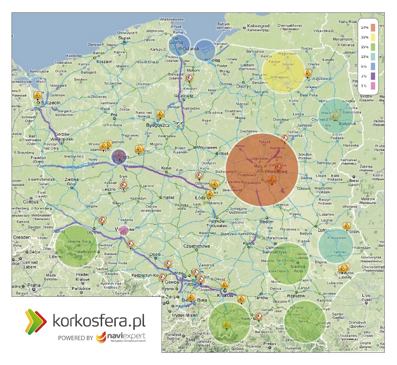 Gdzie Warszawiacy spędzali majówkę?