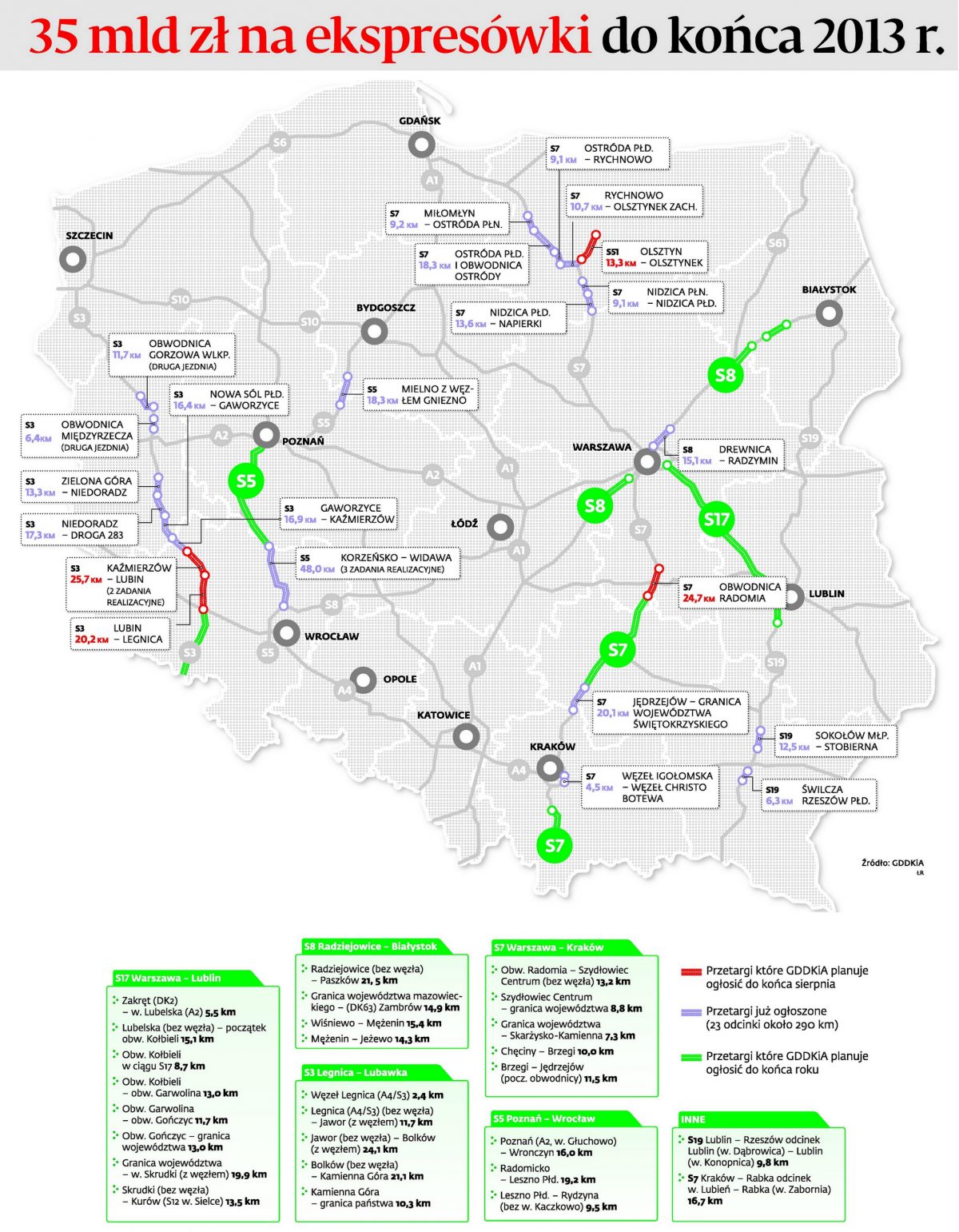 Mapa Dróg Ekspresowych