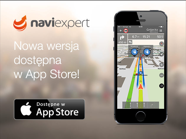 Nowa wersja NaviExpert dostępna w App Store