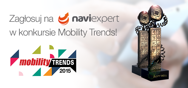 NaviExpert w konkursie Mobility Trends 2015