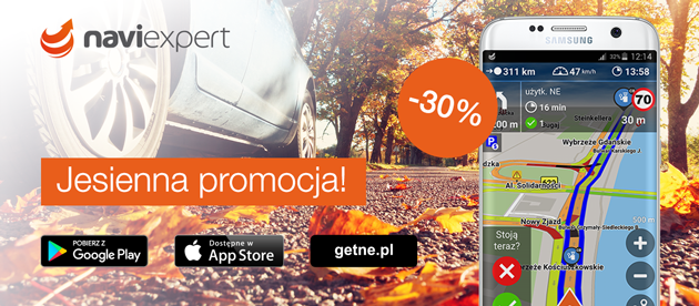 Jesienna promocja NaviExpert -30%