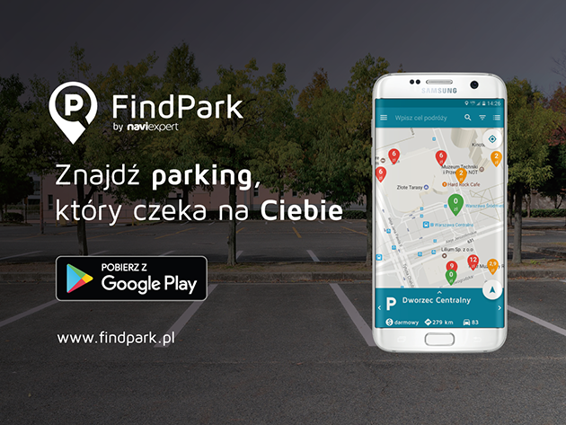 Znajdź Parking z aplikacją FindPark