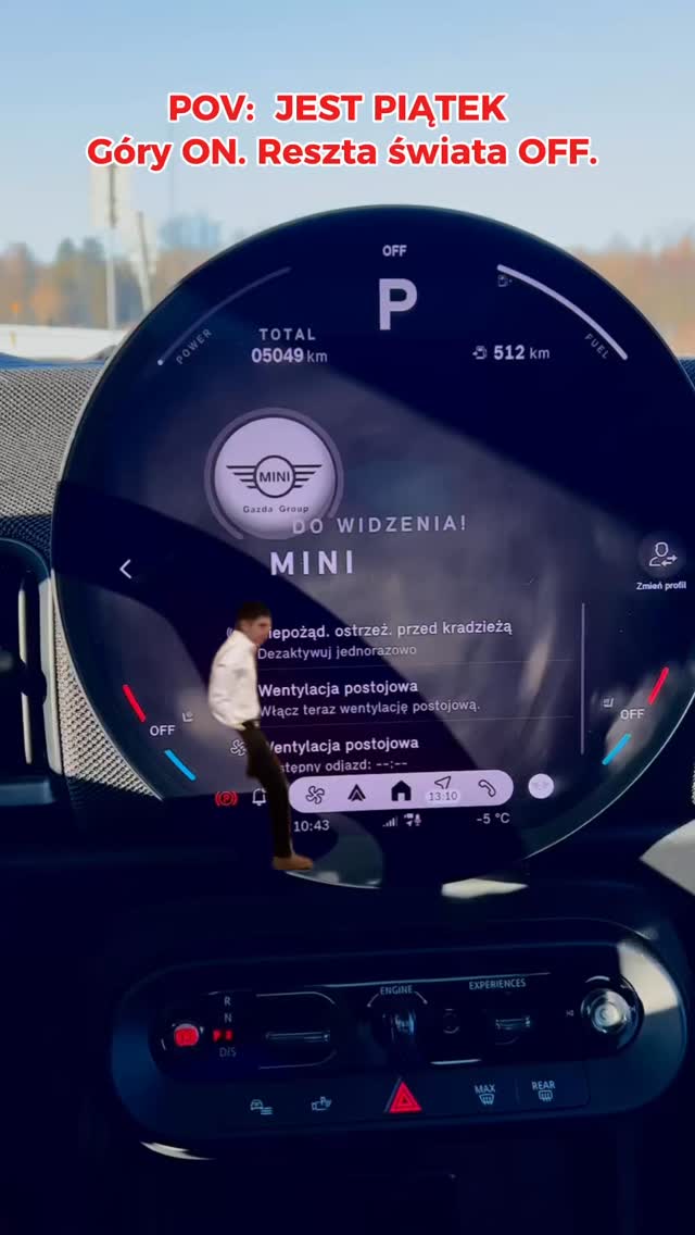 Skończona praca.
Auto spakowane.
Trasa w nawigację wbita.
Piątek mówi: można jechać.

POV: góry on, reszta świata off.

#piątek #pov #góry #naviexpert #roadtrip