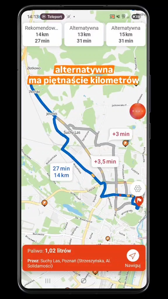 Sterowanie głosowe w NaviExpert?! 👀 Mamy to! A wy możecie przetestować nową funkcję jako pierwsi! 

⚠️ Szybkie info na start: To wersja testowa (beta) naszego Asystenta AI. Asystent dopiero się uczy, więc może czasem “strzelić focha”, czegoś nie zrozumieć albo odpowiedzieć, że jeszcze czegoś nie potrafi. I właśnie dlatego potrzebujemy Was! Szukamy power-userów, którzy dobrze znają NaviExperta i pomogą nam wyłapać wszystkie błędy oraz niedociągnięcia.

Ważne: Funkcja działa obecnie na telefonach z Androidem 12 lub nowszym.

Jak odpalić tryb głosowy? (Instrukcja krok po kroku):

1. Pobierz najnowszą wersję beta (16.5.4) NaviExpert z Google Play.
2. W wyszukiwarce w aplikacji wpisz hasło: asystent AI. 
3️. Zrestartuj aplikację (zamknij i włącz ponownie).
4. Bum! Na ekranie pojawi się nowa ikona Asystenta 🎤

Co możecie już teraz przetestować? Głosowo możecie m.in.: 

🔍 wyszukiwać miejsca i punkty (także wzdłuż Waszej trasy), 
📍 wytyczać trasę lub usuwać z niej punkty, 
⚠️ zgłaszać zdarzenia drogowe bez odrywania rąk od kierownicy!

W kolejnych wersjach damy mu jeszcze więcej mocy (m.in. głosowe potwierdzanie zdarzeń czy zmianę ustawień).

Dajcie znać, jak poszło! Testujcie i dzielcie się wrażeniami - najlepiej bezpośrednio na naszym FORUM 👉 https://www.naviexpert.pl/forum/naviexpert-wersja-mobilna-google-play/testujemy-asystenta-ai-w-naviexpert-zapraszamy-chetnych-do-alfa-beta-testow/. 
Interesuje nas absolutnie wszystko: czy AI Was rozumie, co działa super, a co mniej.

Z góry wielkie dzięki za pomoc w ulepszaniu NaviExperta! Bez Was to by się nie udało 🙌

#NaviExpert #AsystentAI #TestyBeta #BezpiecznaJazda #Nowość