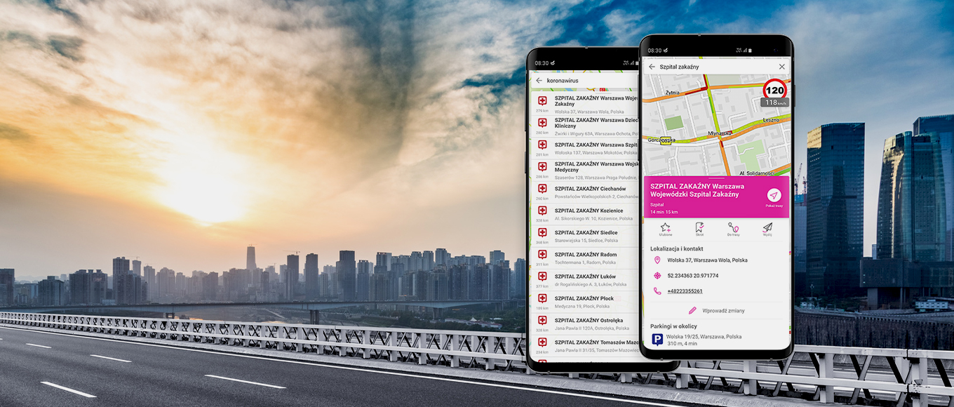 Nawigacja T-Mobile wspiera w czasie epidemii koronawirusa