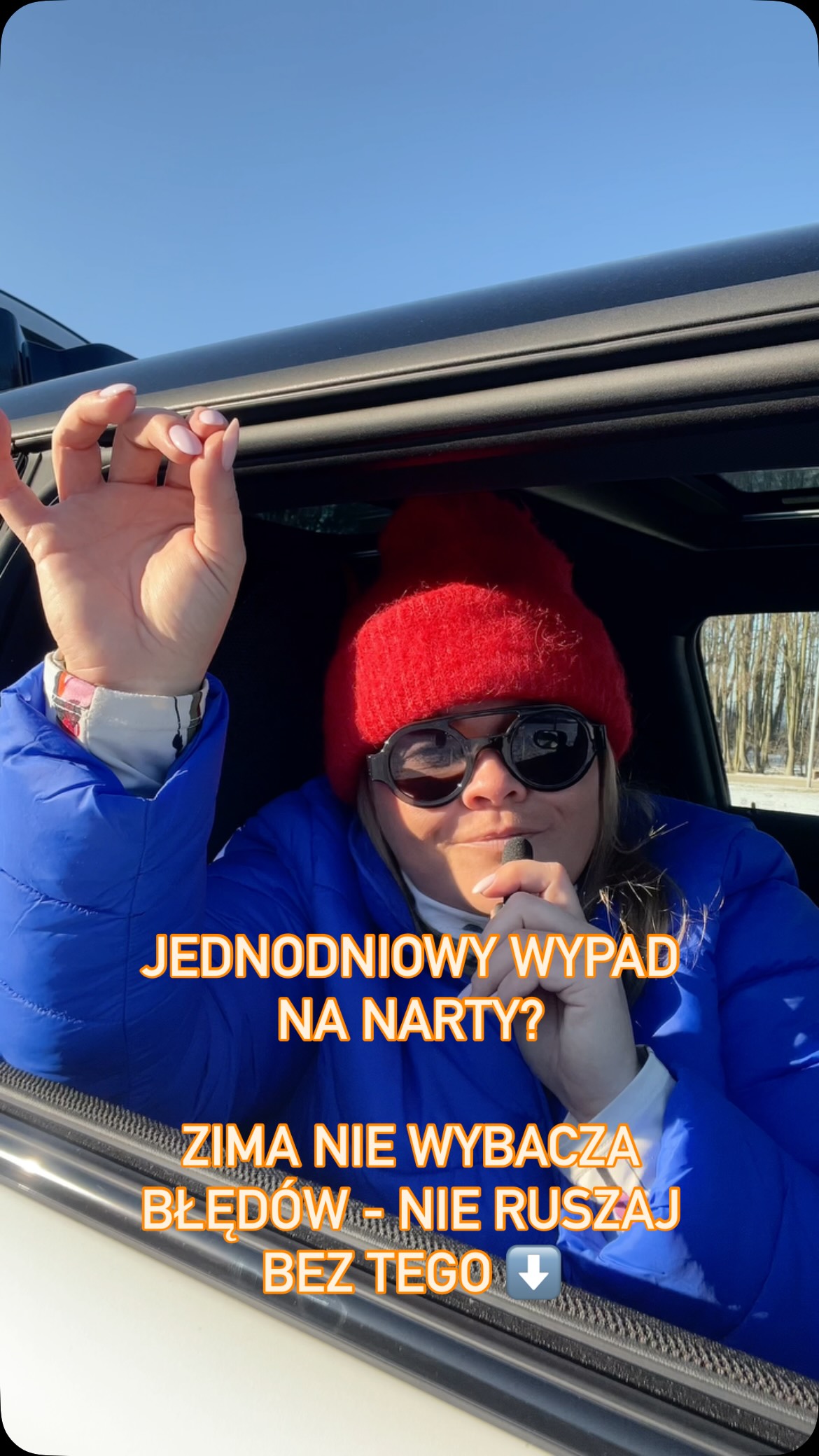 Jednodniowy wypad na narty? Zrób to mądrze!
Nie każda wycieczka w góry to zwykły wypad - korek na drodze potrafi zniszczyć cały dzień na stoku! Zanim wsiądziesz do auta, pamiętaj o tych must-have:

🔋 Powerbank + kable rozruchowe – telefon zawsze naładowany, NaviExpert w gotowości.
☕ Termos z ciepłą herbatą + coś do jedzenia - energia na stoku i w trasie.
🧤 Dodatkowe warstwy, rękawiczki, ocieplacze - pogoda w górach zmienia się w minutę.
🛠️ Łopata, łańcuchy, odmrażacz do szyb, apteczka - bezpieczeństwo przede wszystkim.

✅ Protip: odpal NaviExpert przed drogą, omijaj korki i wypadki, a więcej czasu spędzisz na stoku, nie w aucie!
🎁 Bonus: teraz z okazji ferii 30% zniżki na NaviExpert - idealny moment, żeby przetestować!#naviexpert #naviexpert_podroze