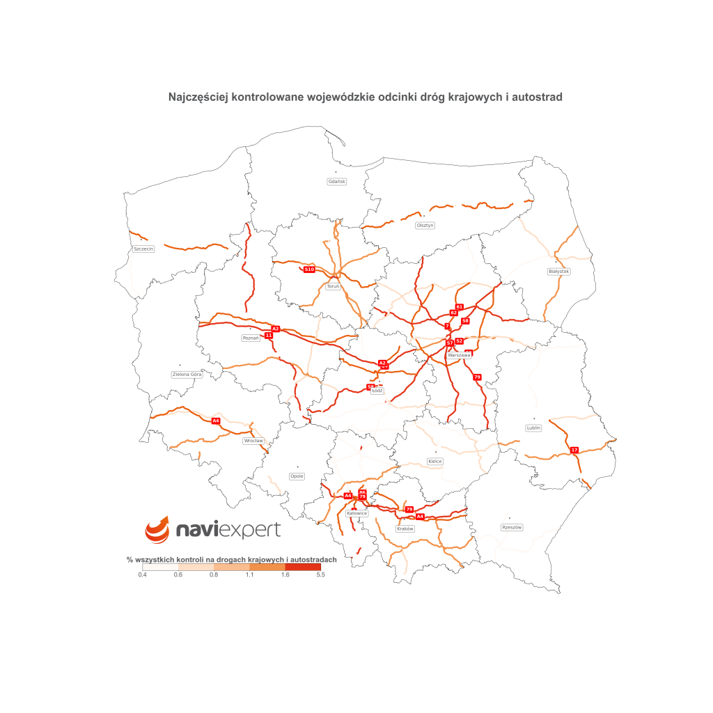 Zmiany organizacji ruchu i wzmożone kontrole drogowe w związku z 1 listopada.